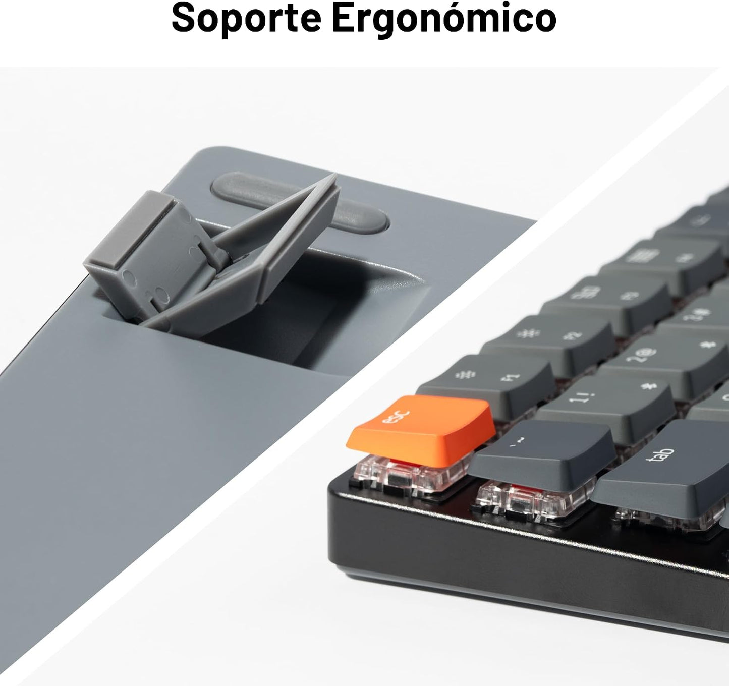 Keychron K3 Versión 2, Teclado mecánico inalámbrico Bluetooth\/USB...