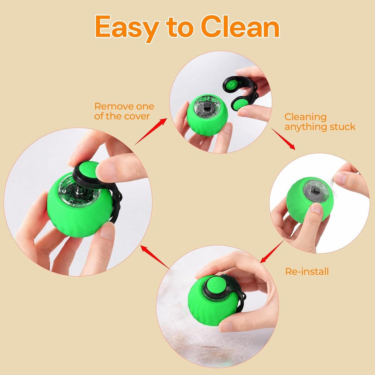 Juguetes interactivos para gatos con sonidos de pájaros y 6 modos d...