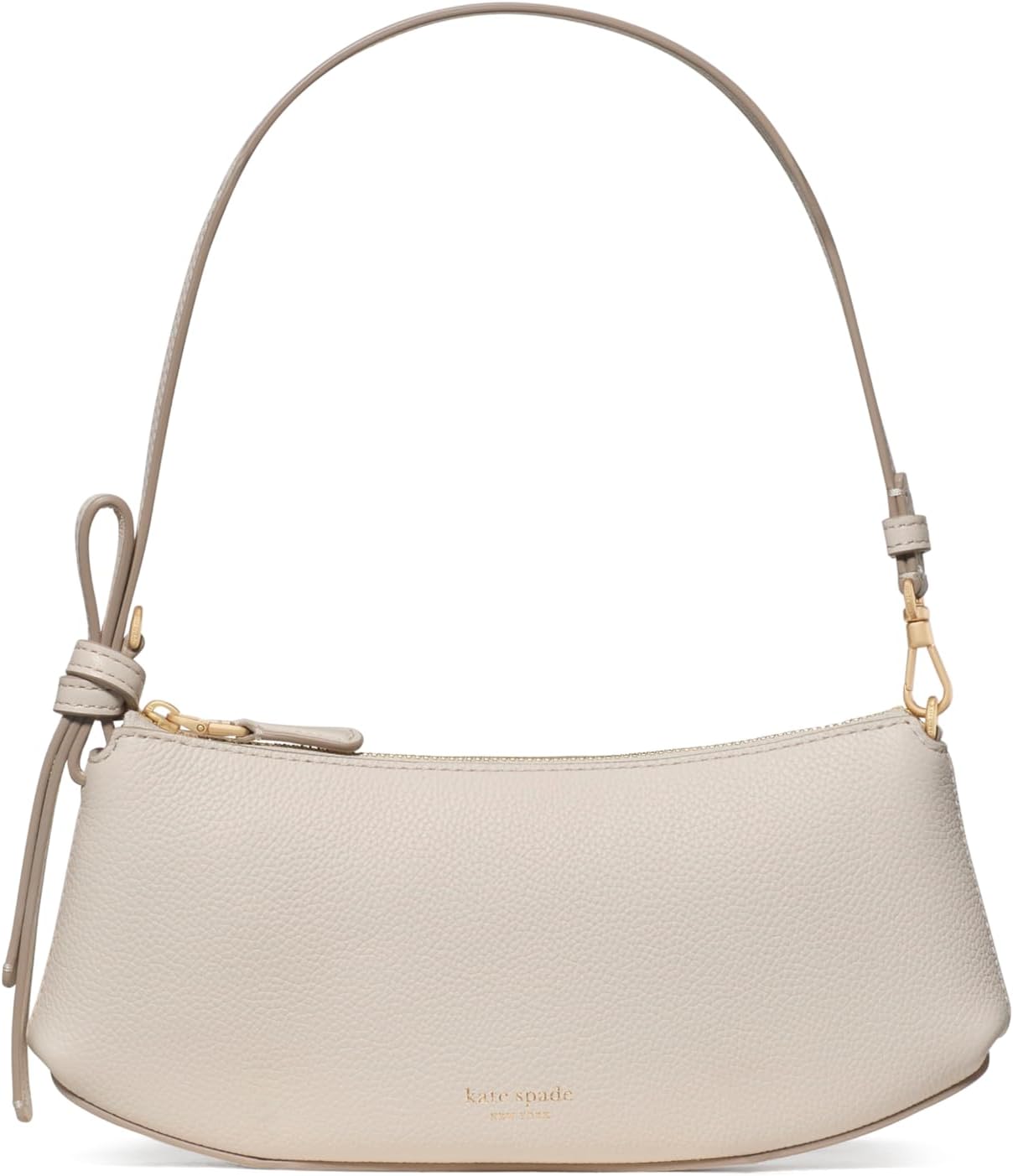 Kate Spade New York - Pochette de piel de guijarro con bucle para m...