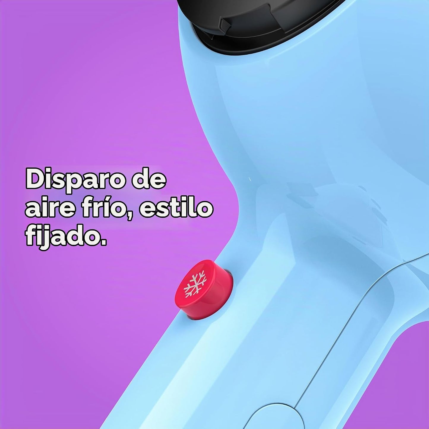 Conair Secador de pelo Cake Pop con accesorios difusores y concentr...