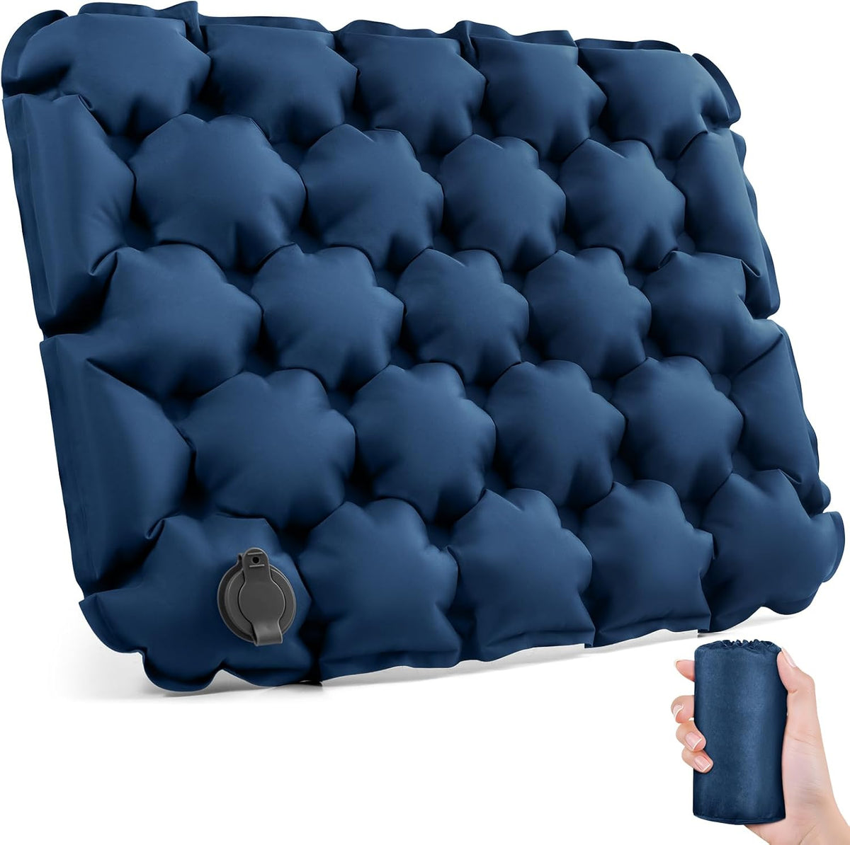 GDREAMT Cojín de asiento inflable portátil y ligero para asiento de...