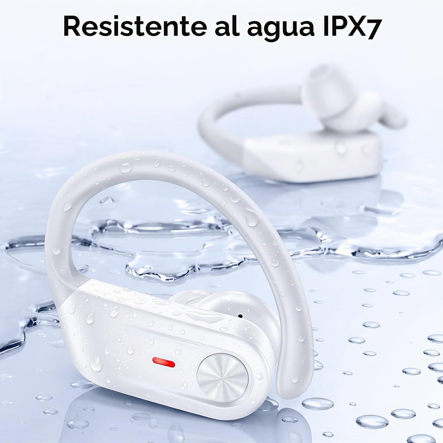 Auriculares inalámbricos híbridos con cancelación activa de ruido,...
