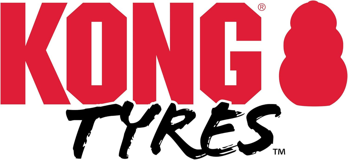 KONG Extreme Tires - Juguete de goma natural más duradero para mast...
