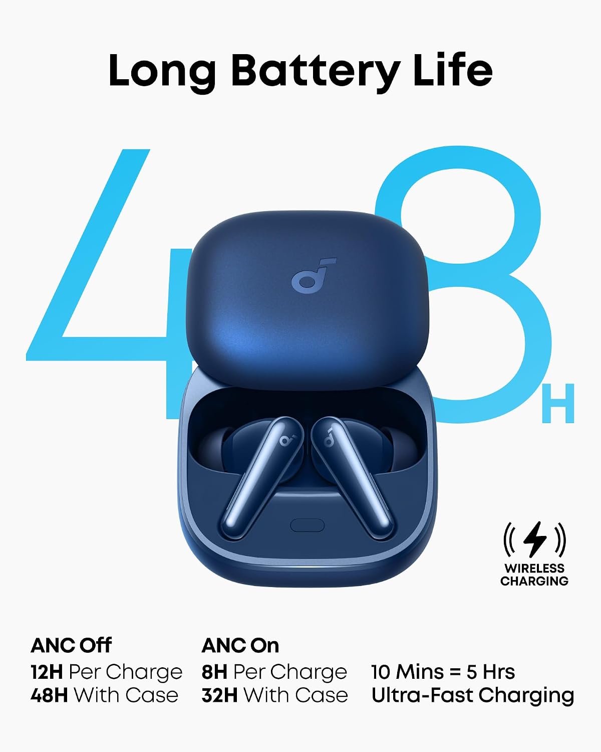 Soundcore Liberty 5 de Anker, auriculares inalámbricos con cancelac...