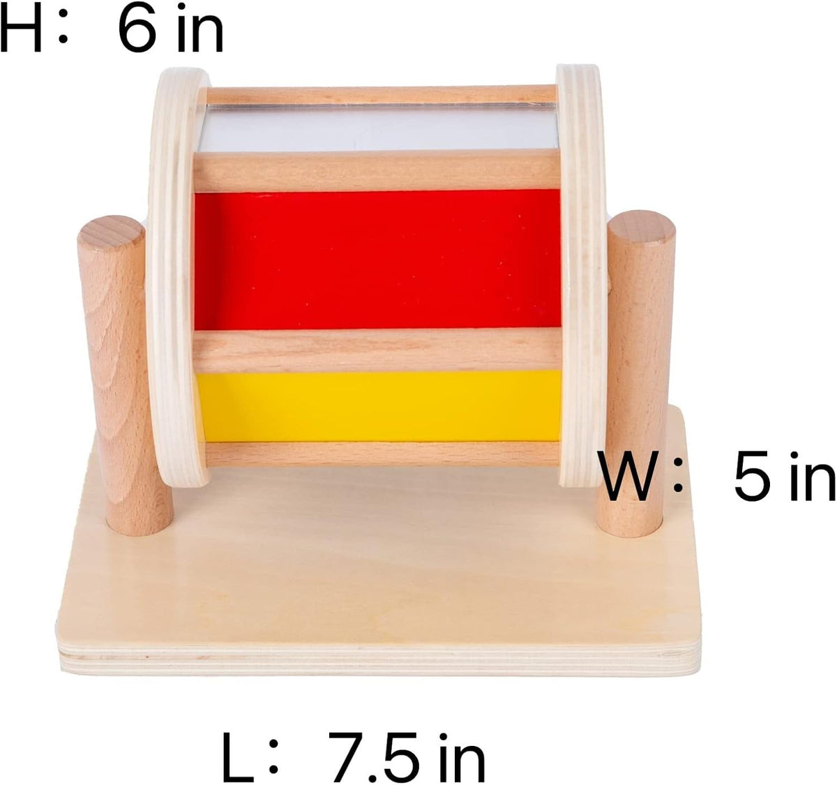 Kit de Juguetes Montessori para Bebés Adena Montessori Espejo Peeka...