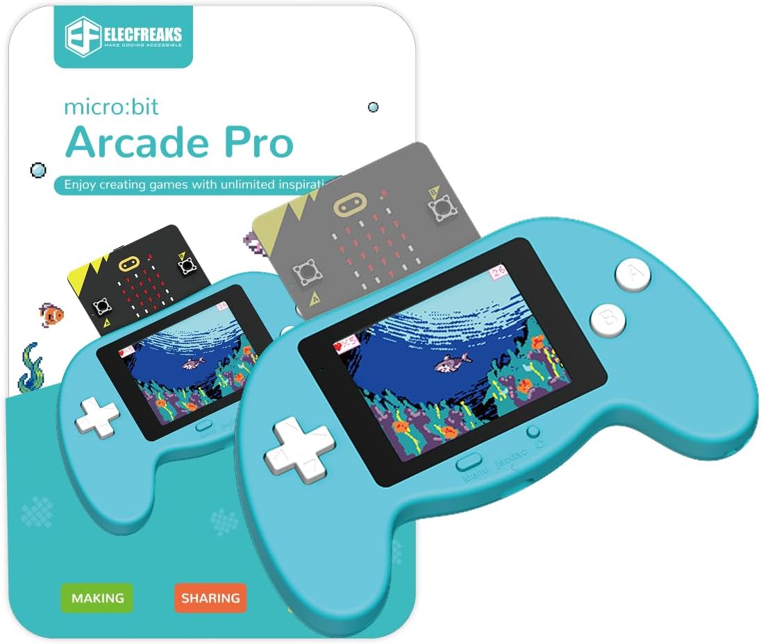 ELECFREAKS Microbit Starter Kit Retro Makecode Arcade, microbit Cre...