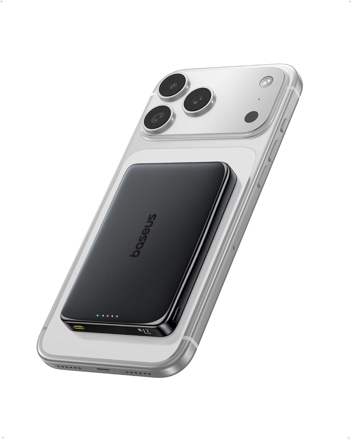 Baseus Picogo Power Bank, cargador portátil MagSafe ultra delgado d...