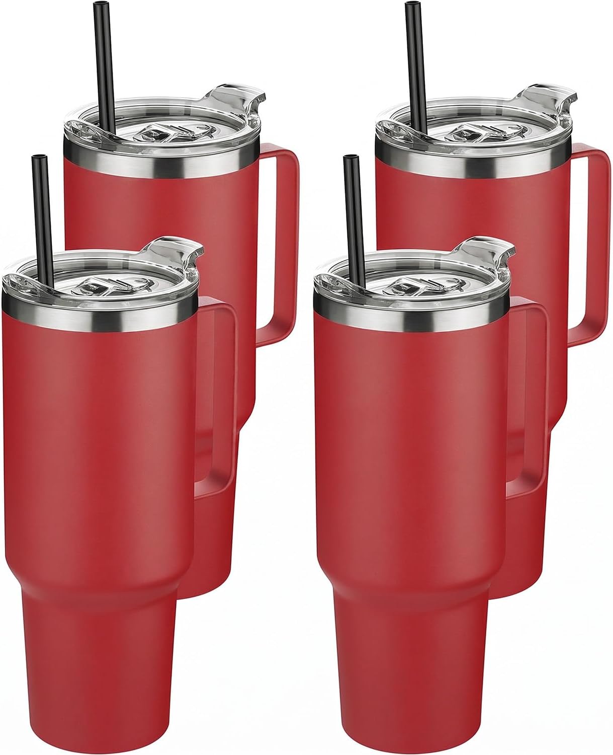 HASLE OUTFITTERS Vaso de 40 onzas de acero inoxidable con asa, vaso...