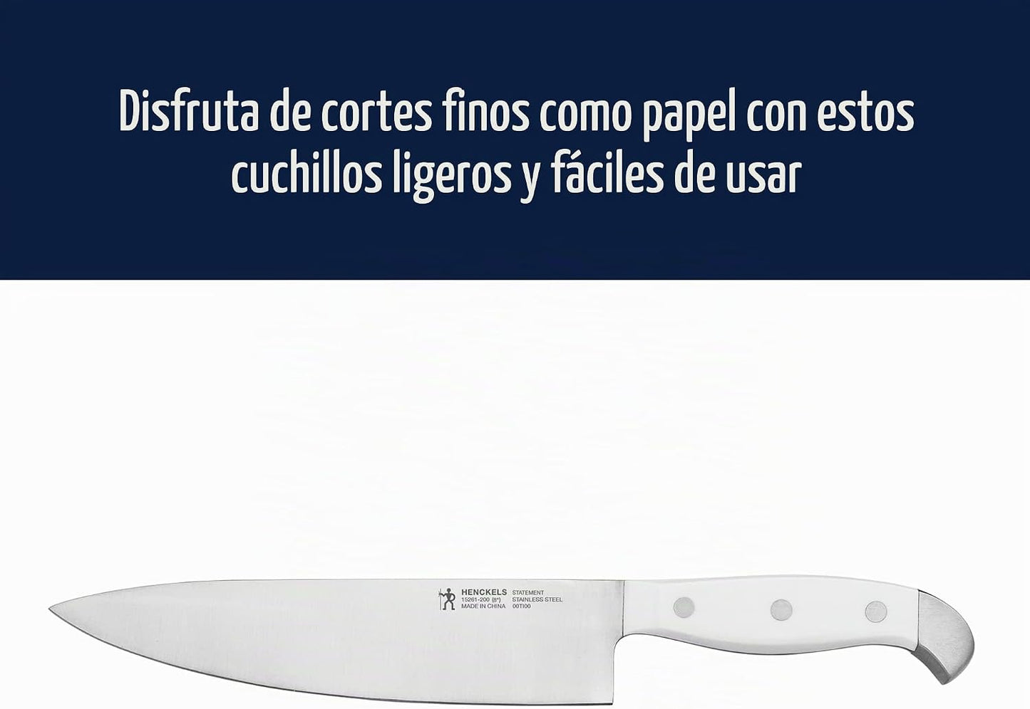 Henckels Statement - Juego de cuchillos de 15 piezas, afilado para...