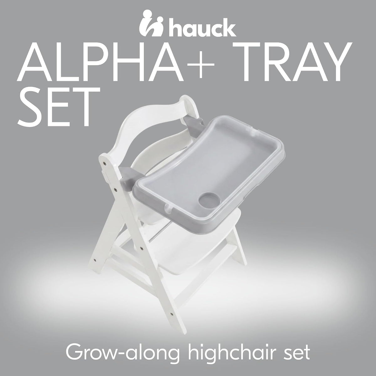 hauck Alpha+ Grow Along - Silla alta ajustable de madera, madera de...