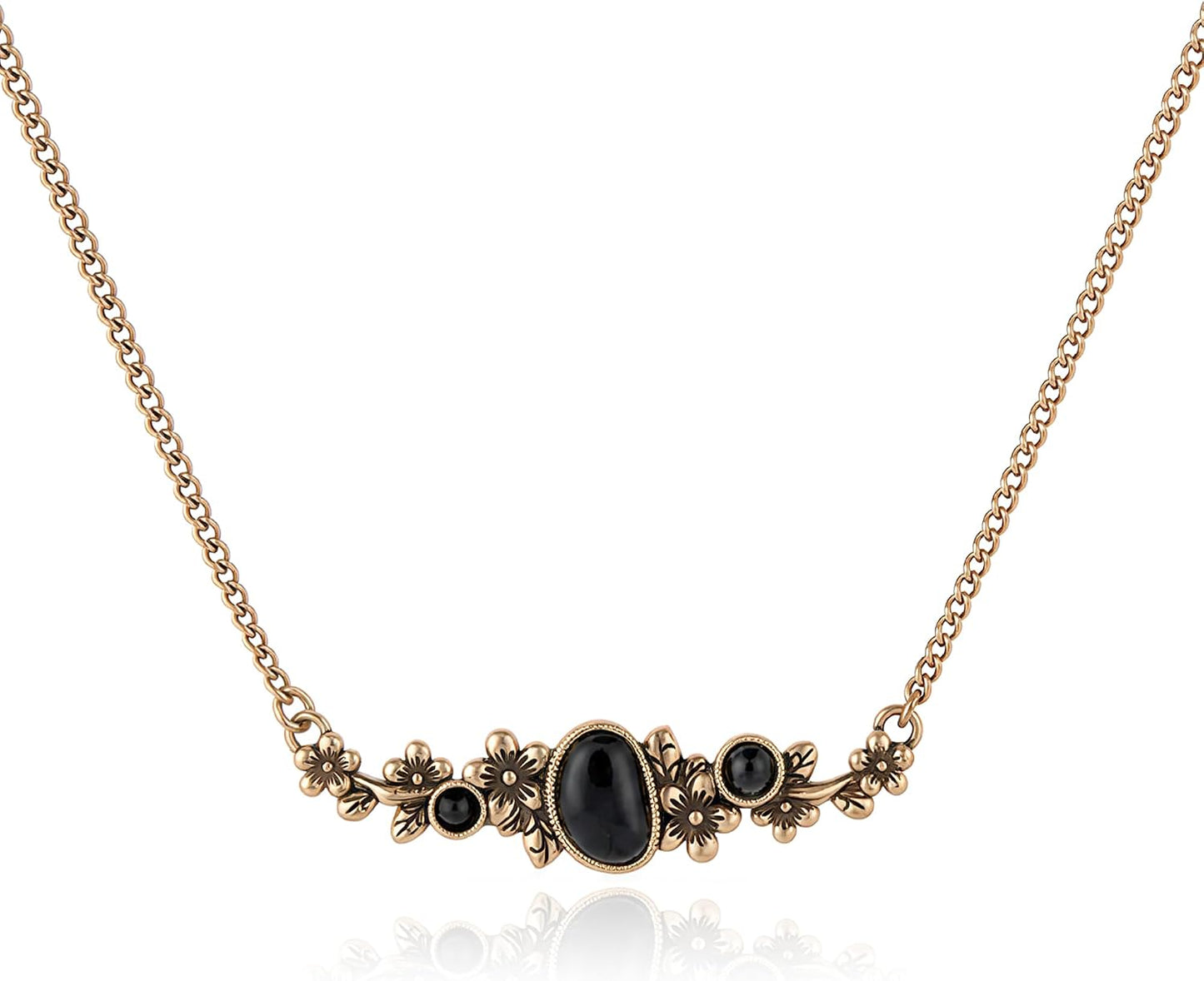 Collar turquesa con piedra floral Wrangler, joyería turquesa para m...