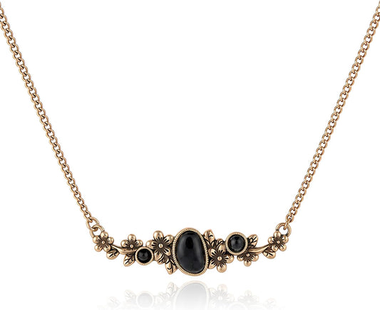 Collar turquesa con piedra floral Wrangler, joyería turquesa para m...