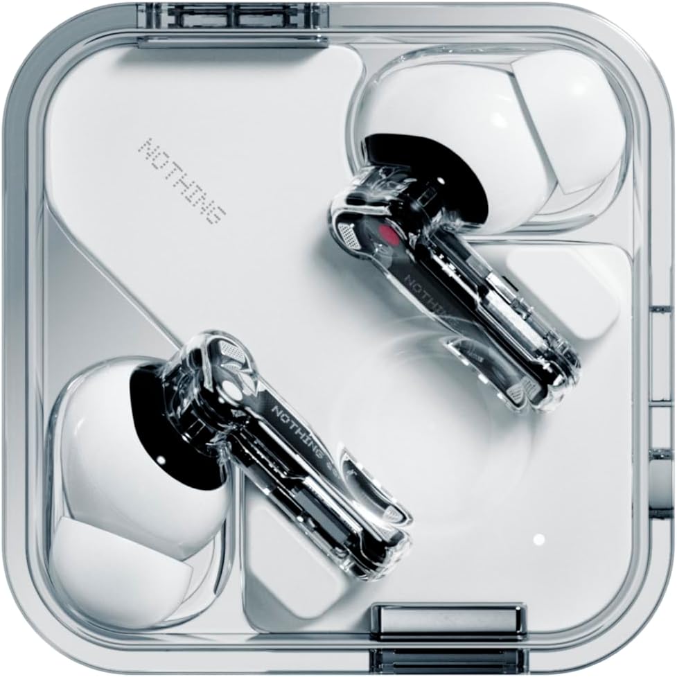 Nothing Ear - Auriculares inalámbricos Bluetooth, 45dB Cancelación...