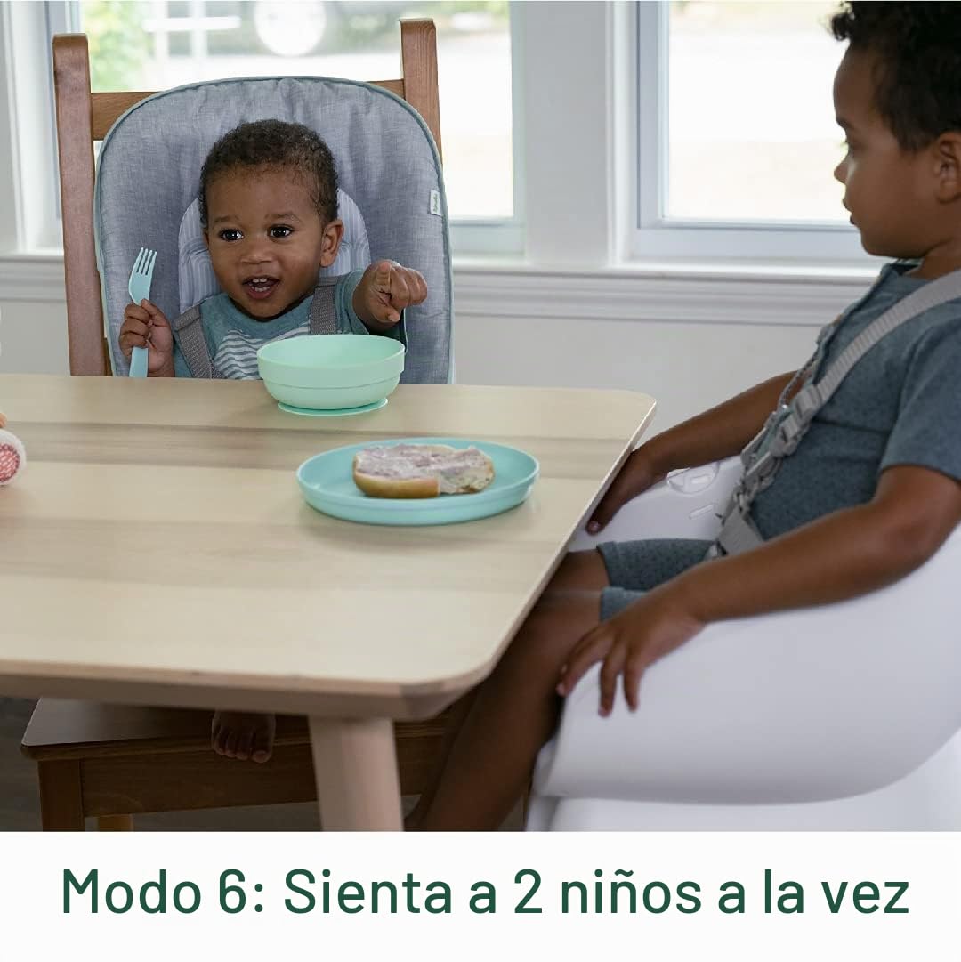 Ingenuity Beanstalk - Silla alta 6 en 1 para bebé a niño grande, se...