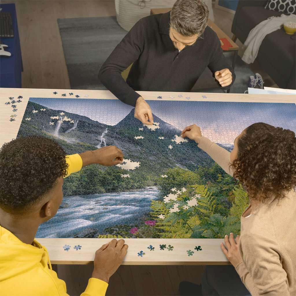 Ravensburger - Impresionantes vibraciones de montaña - Rompecabezas...