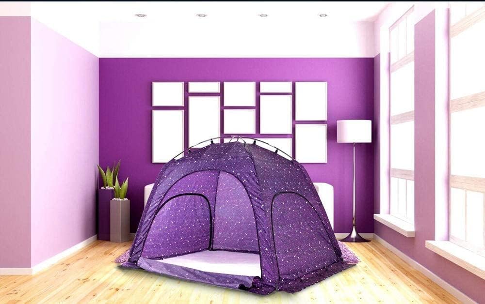 Miyaya - Tienda de campaña de privacidad para interiores en la cama...