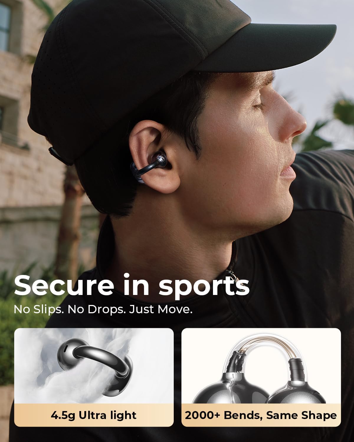 Sanag S6S Ultra Open Ear Auriculares inalámbricos Bluetooth con cli...
