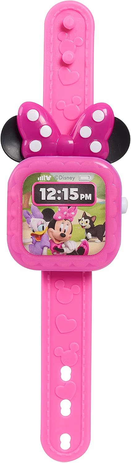 Disney Junior Minnie Mouse Play Smart Watch con luces y sonidos, 3...