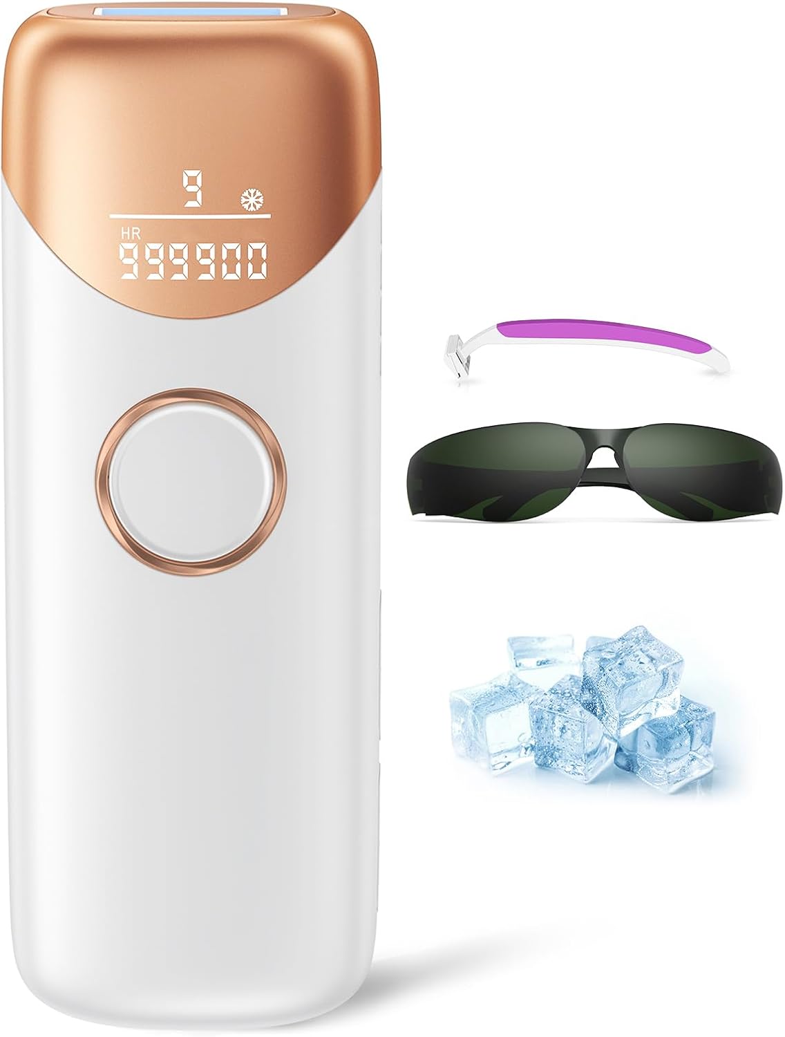 Ubroo Dispositivo de depilación láser con enfriamiento de hielo de...