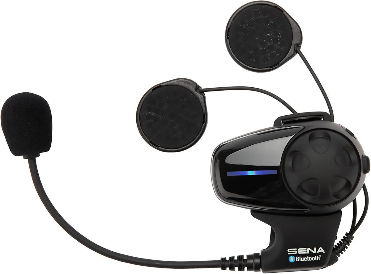 Sena SMH10-10 Sistema de Comunicación de Auriculares de Diadema Blu...