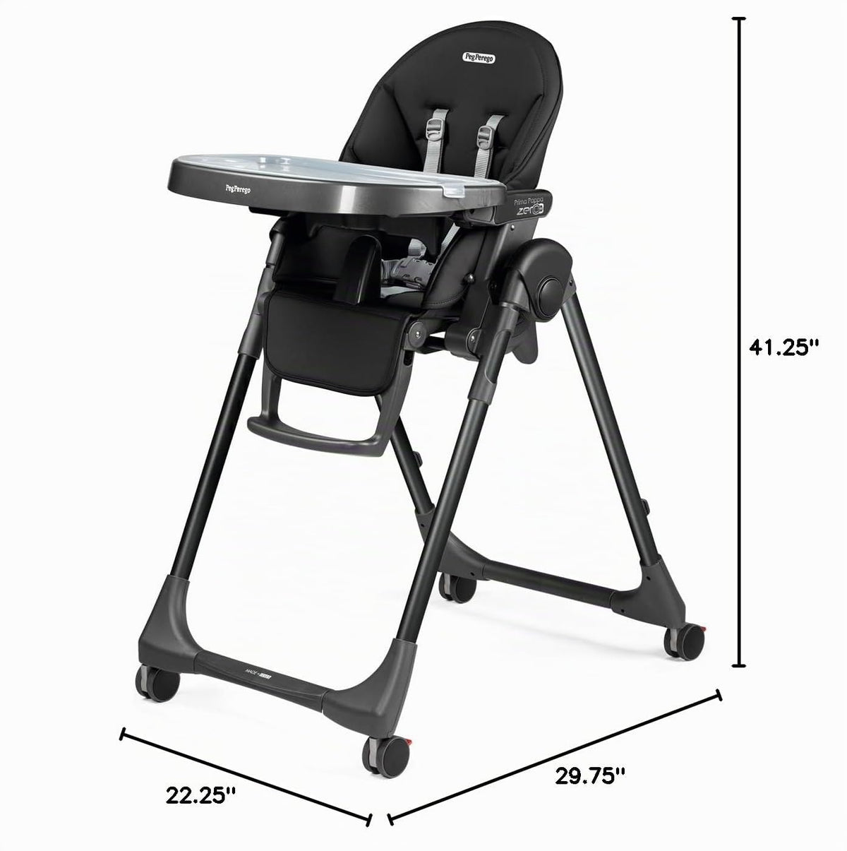 Peg Perego Prima Pappa Zero 3 - Silla Alta - para Niños Recién Naci...