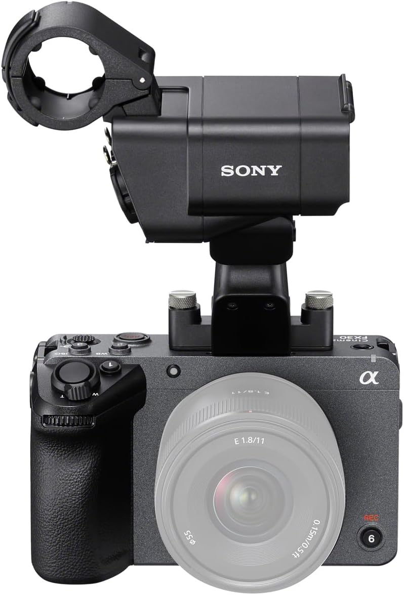 Sony Cámara Cinema Line FX30 Super 35 con unidad de mango XLR