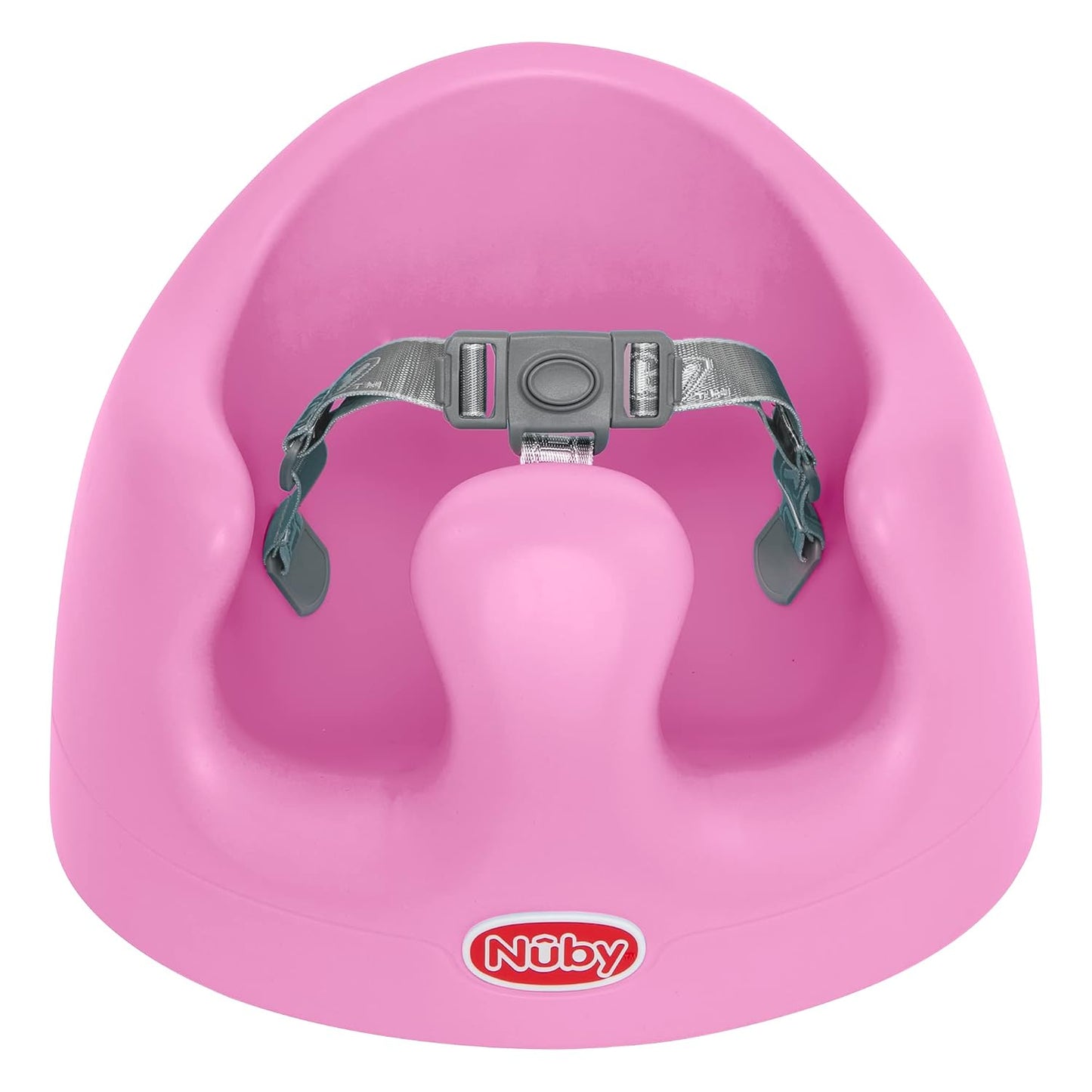 Nuby My Floor Seat - Silla de bebé portátil con cojín de espuma sua...