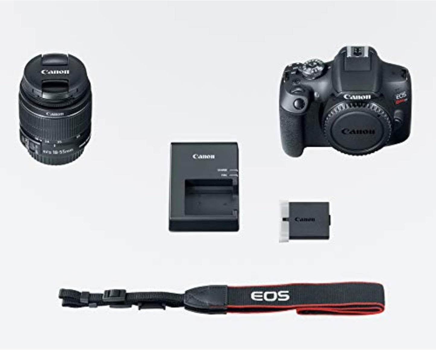 Canon EOS Rebel T7 Cámara DSLR con lente de 18-55mm | Wi-Fi integra...