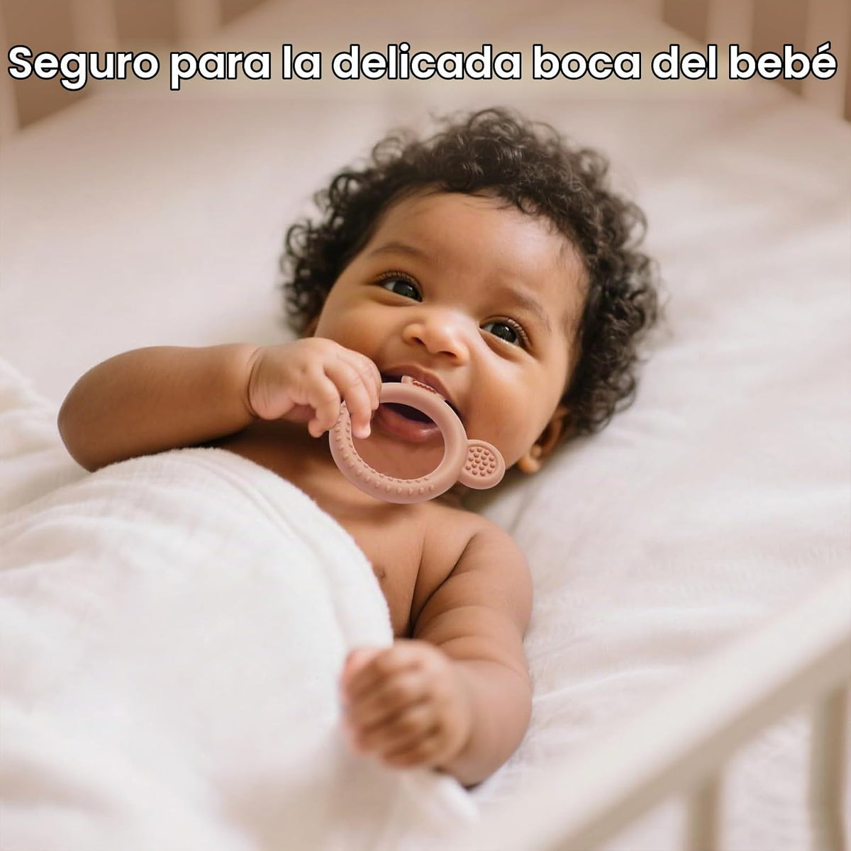 Eascrozn Juguetes de dentición para bebés de 3-6 meses, mordedores...