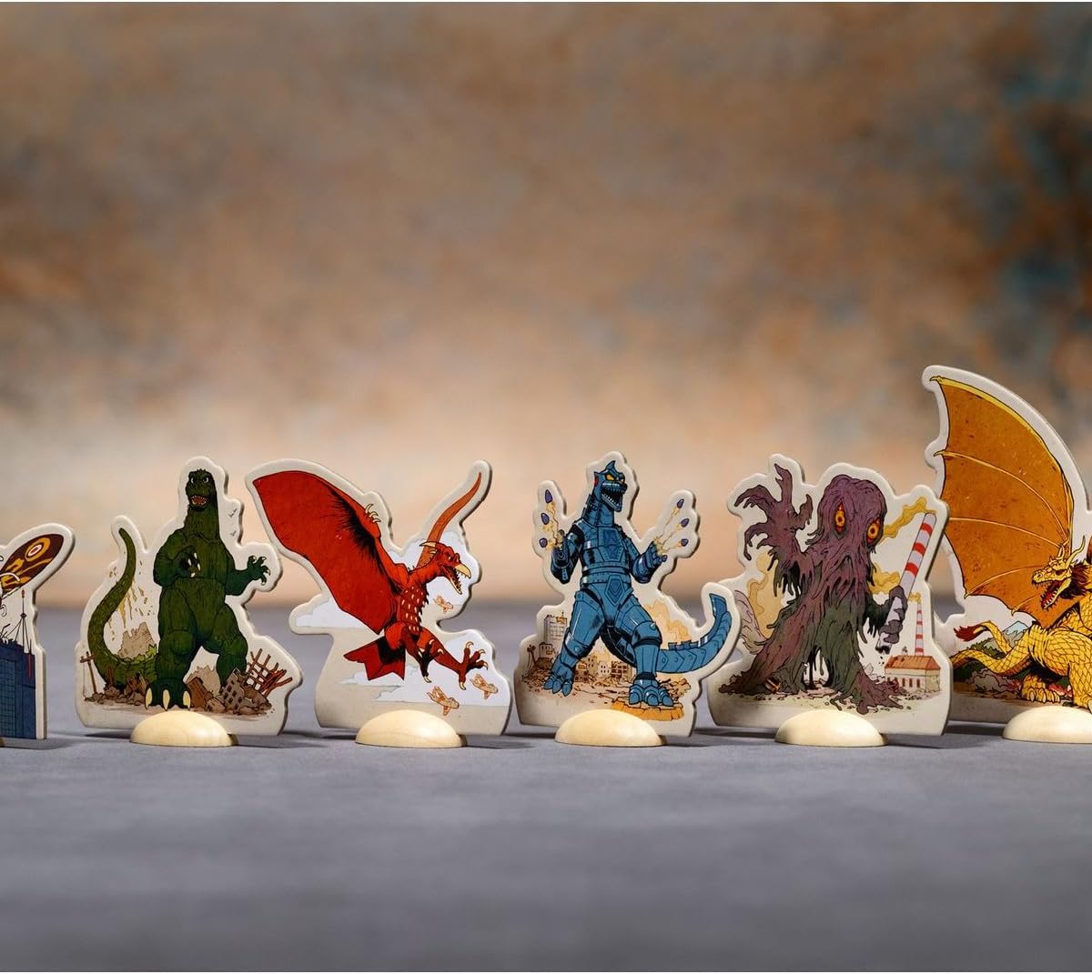 IELLO: King of Tokyo Godzilla, juego de mesa de estrategia, 2 a 6 j...