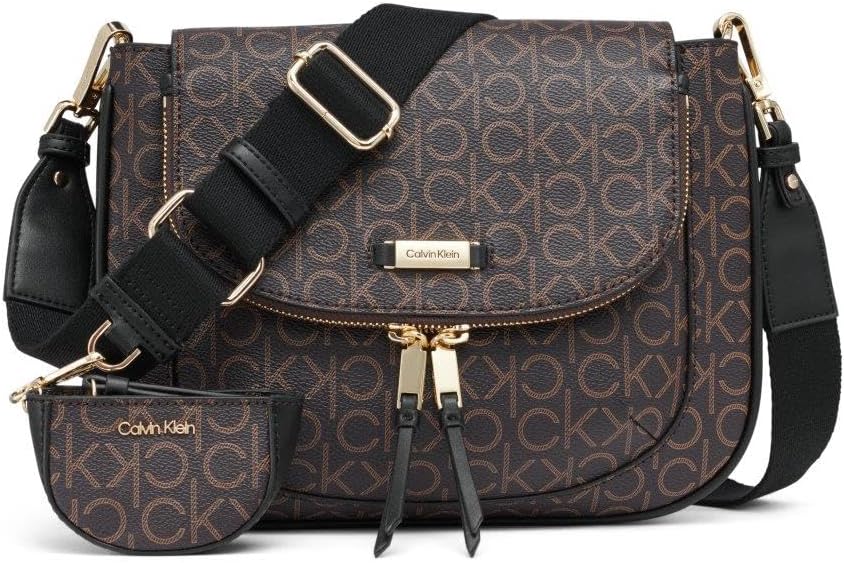 Calvin Klein Zulle Flap Organizational Messenger para mujer