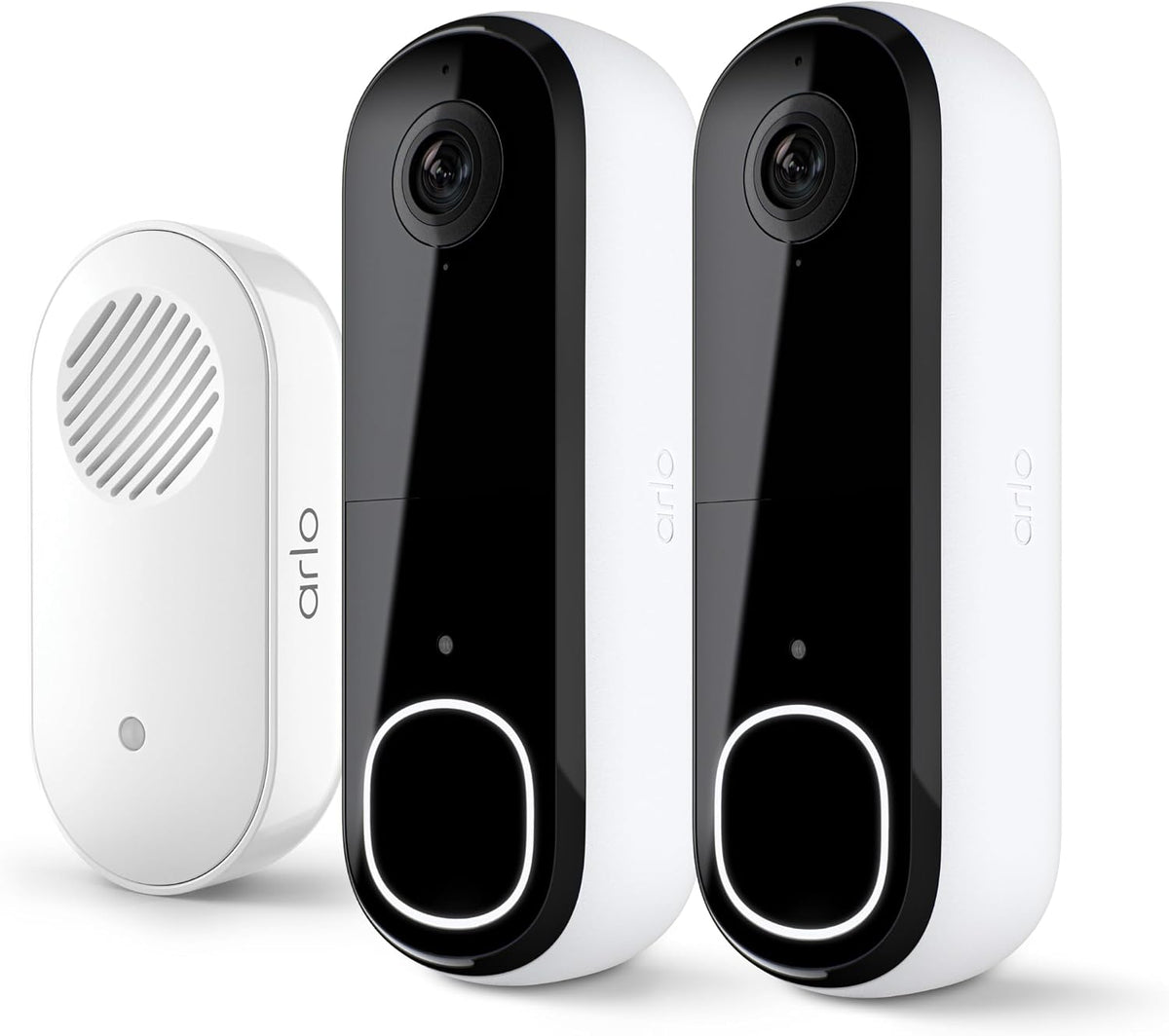 Paquete de timbre Arlo Video Doorbell 2K + Chime 2 (2ª generación,...