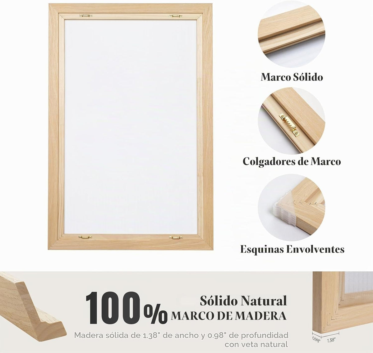 Arte de pared floral bohemio neutro enmarcado para dormitorio, jueg...