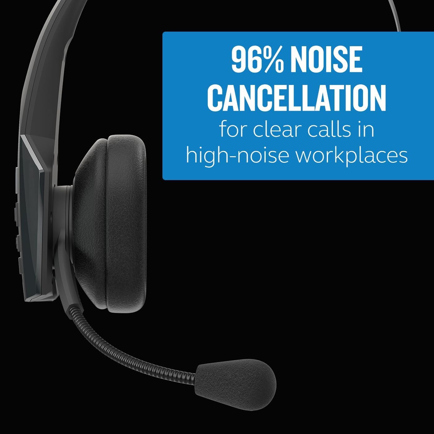 BlueParrott Auriculares Bluetooth B550-XT | Auriculares con cancela...