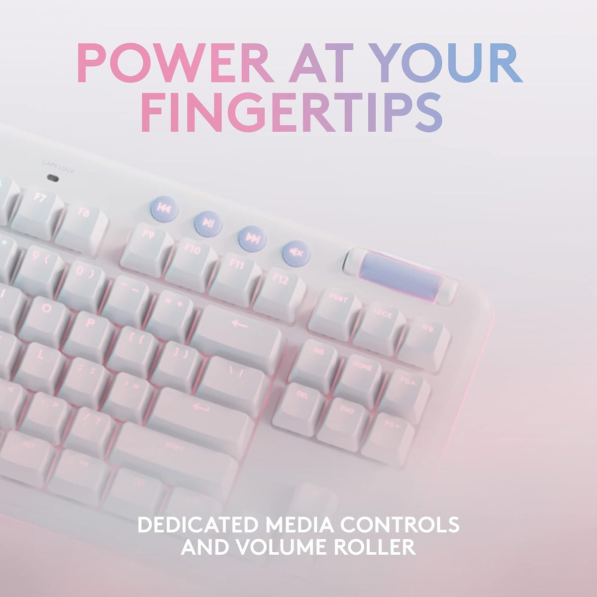 Teclado mecánico inalámbrico Logitech G715 para juegos con LIGHTSYN...