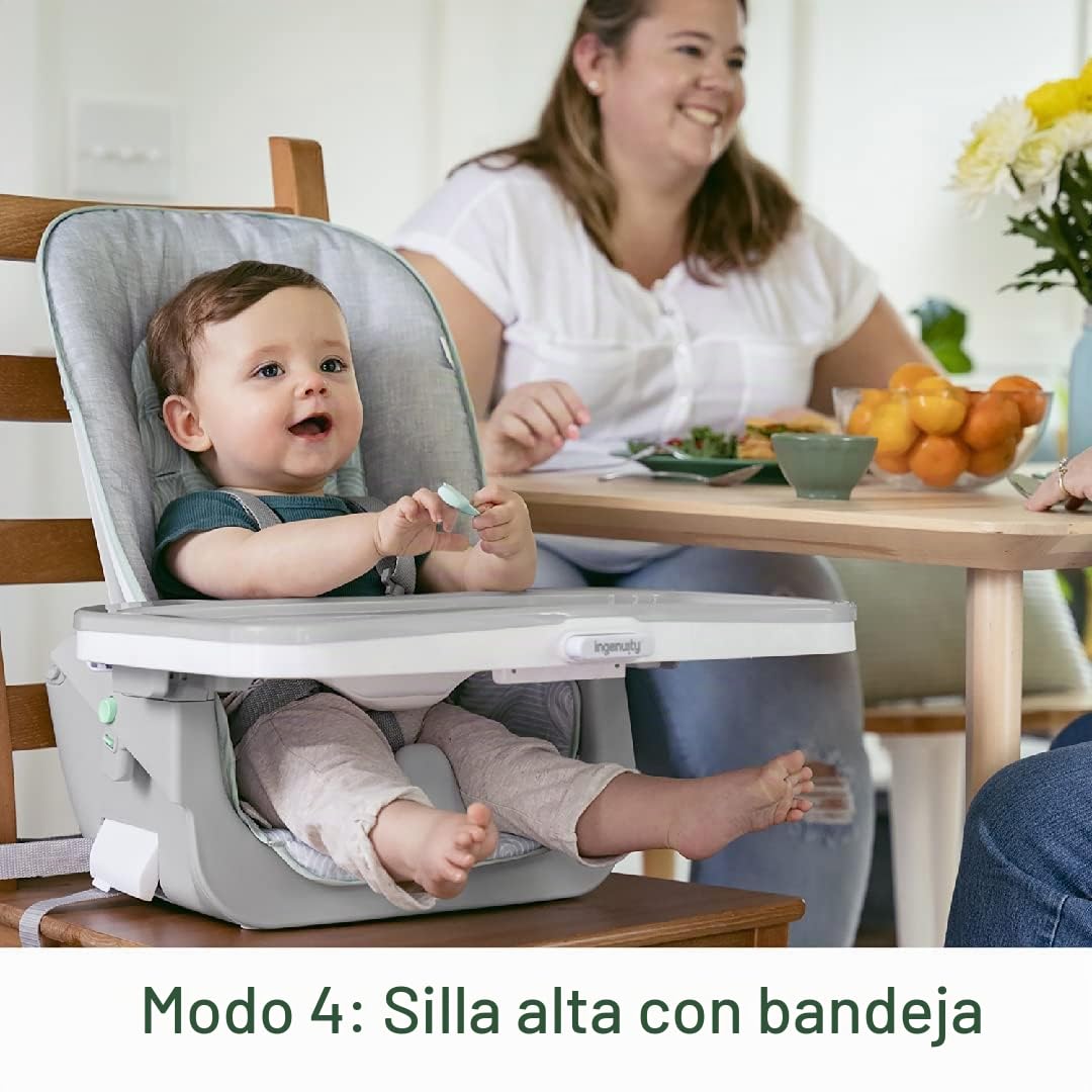 Ingenuity Beanstalk - Silla alta 6 en 1 para bebé a niño grande, se...