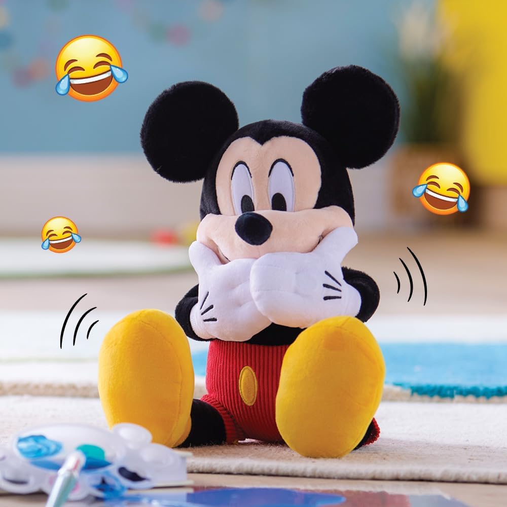 Disney Store Peluche oficial de Disney que ríe y se mueve, animal d...
