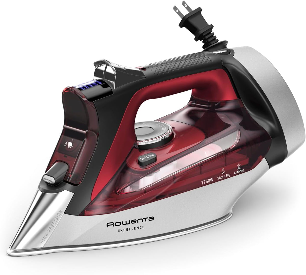 Rowenta Plancha, Plancha de Vapor para Ropa con Suela de Acero Inox...