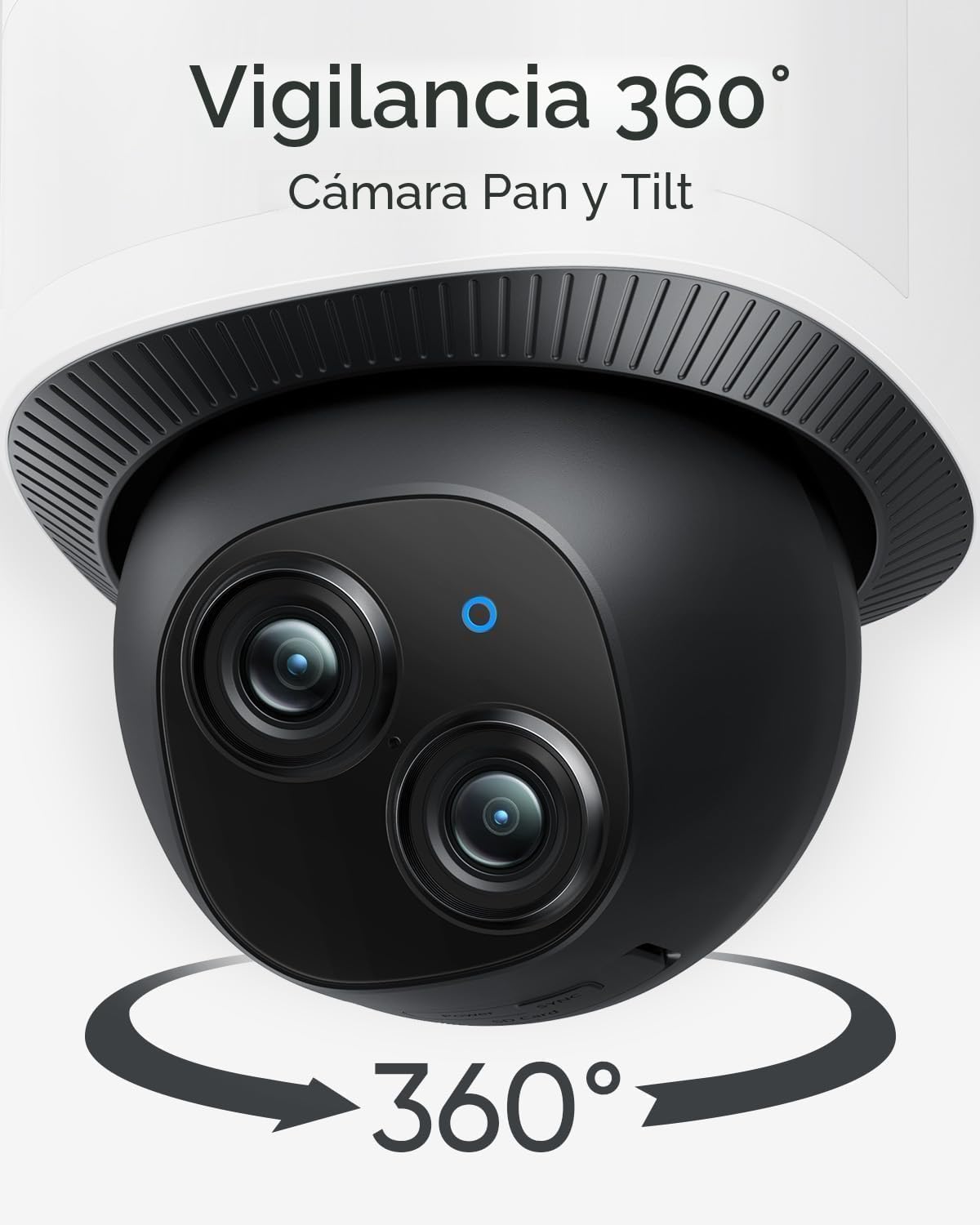eufy Cámara con reflector E340 con cable de CA, cámara de seguridad...