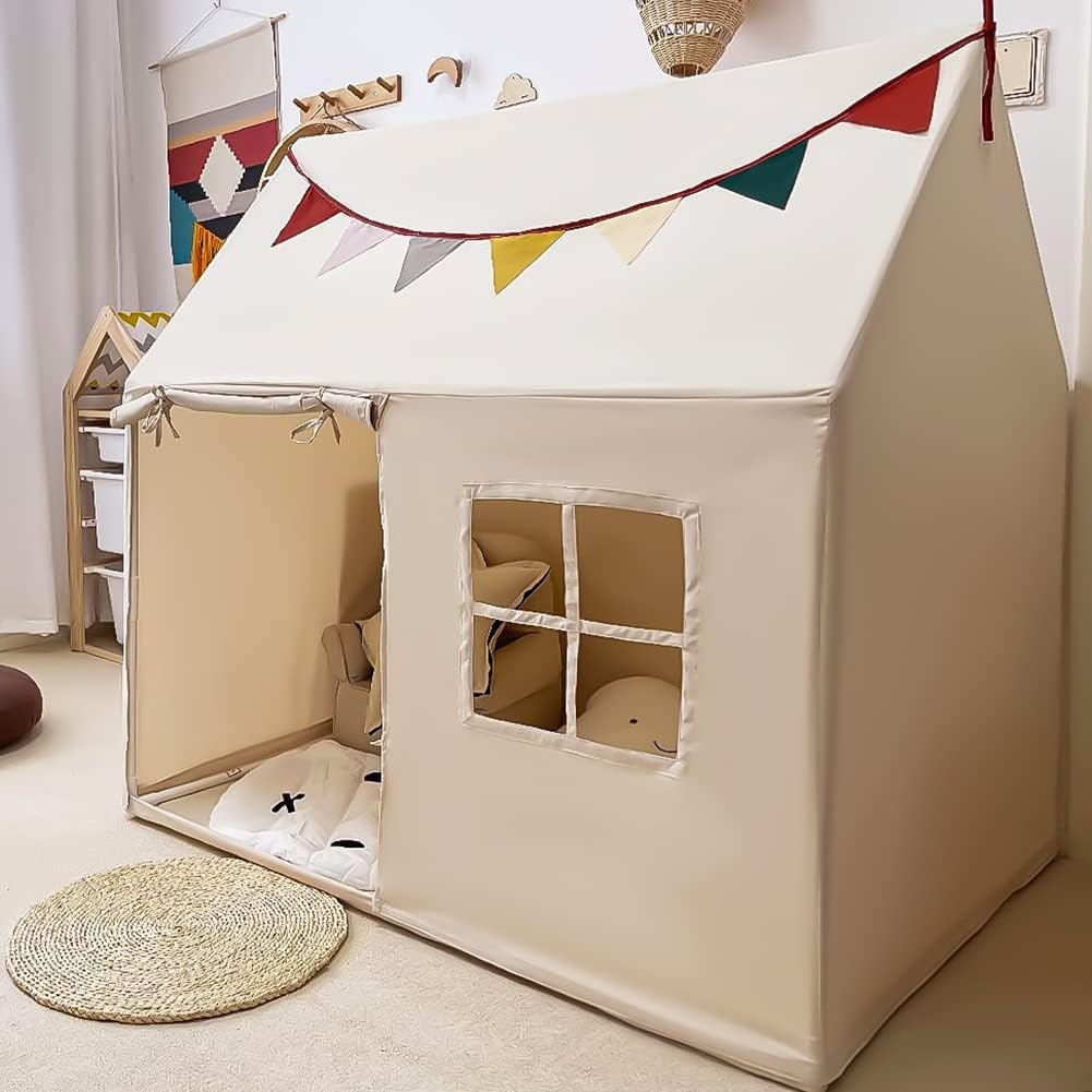 Tienda de campaña para niños, casa de juegos interior, tienda de ca...