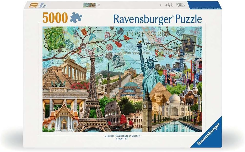 Ravensburger - Big City Collage - Rompecabezas de 5000 piezas - Imp...