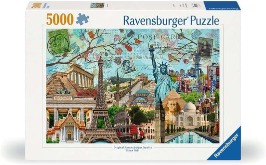 Ravensburger - Big City Collage - Rompecabezas de 5000 piezas - Imp...