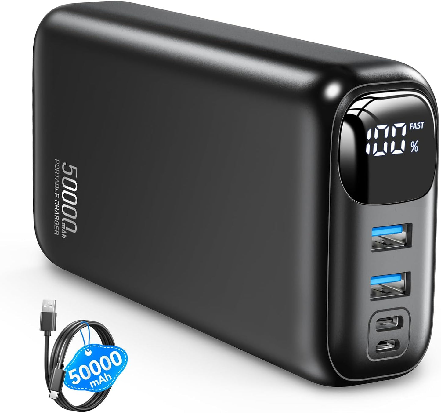 OHOVIV Cargador Portátil 50000mAh Banco de Energía - Carga Rápida 2...