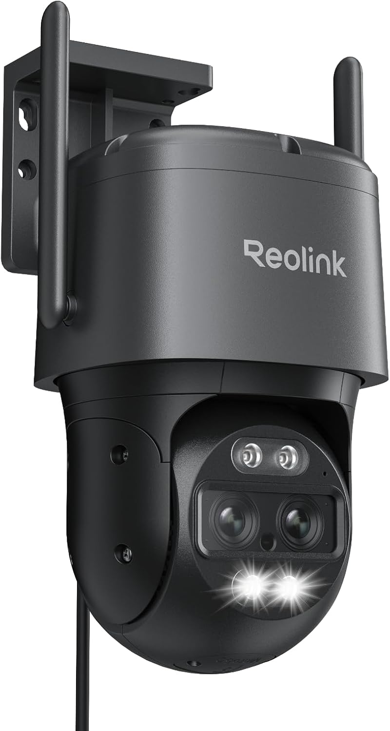 REOLINK 4K Cámara con cable WiFi para exterior, Cámara de seguridad...
