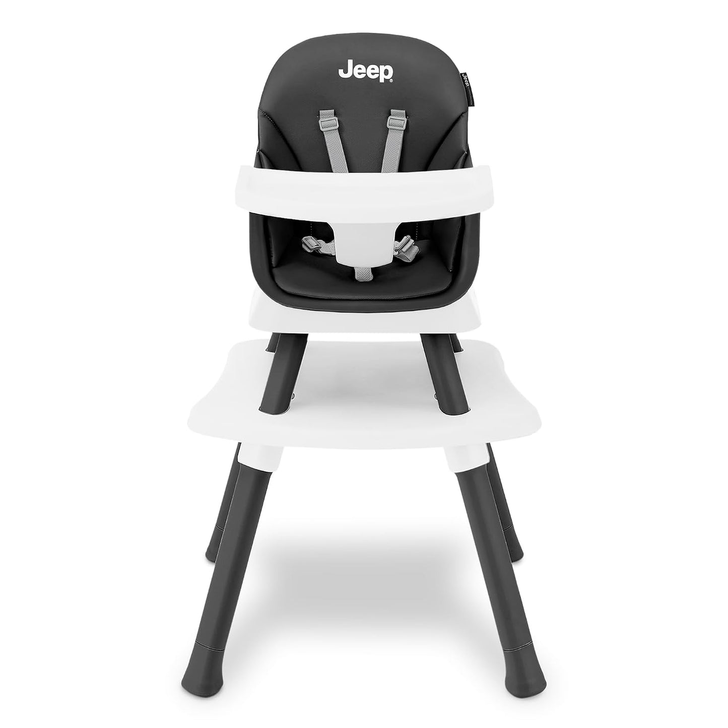 Trona convertible 6 en 1 Jeep Milestone de Delta Children, negra |...
