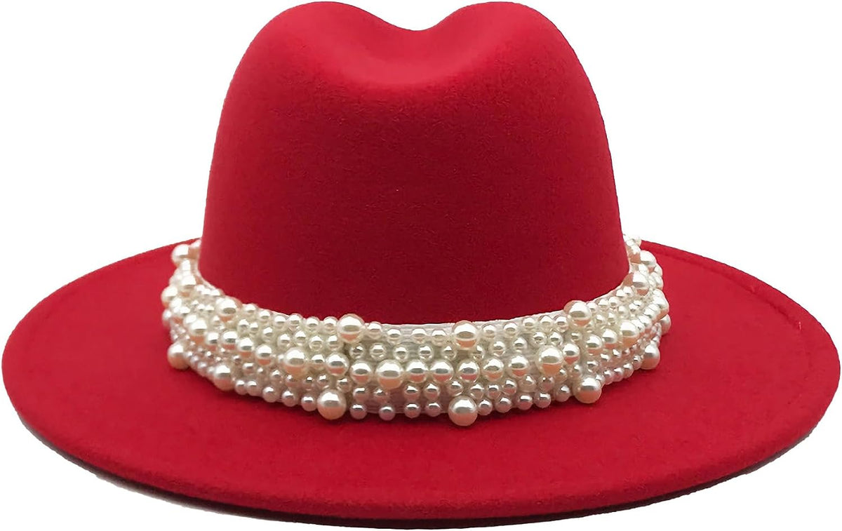Sombreros de fieltro de Panamá, sombrero de vestir clásico de ala a...