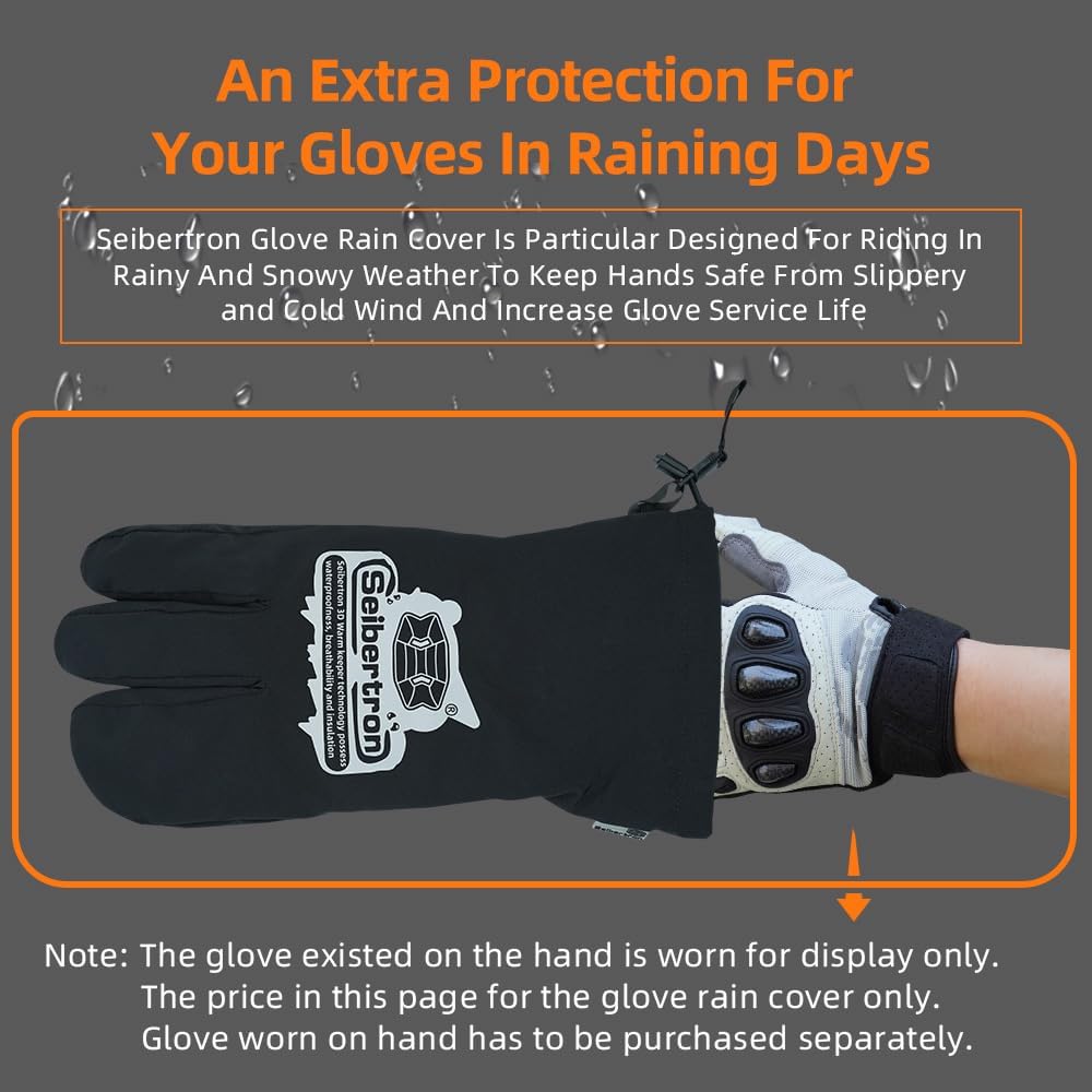 Guantes de lluvia Seibertron T.W.G.S.G 2.0 - Guantes impermeables y...