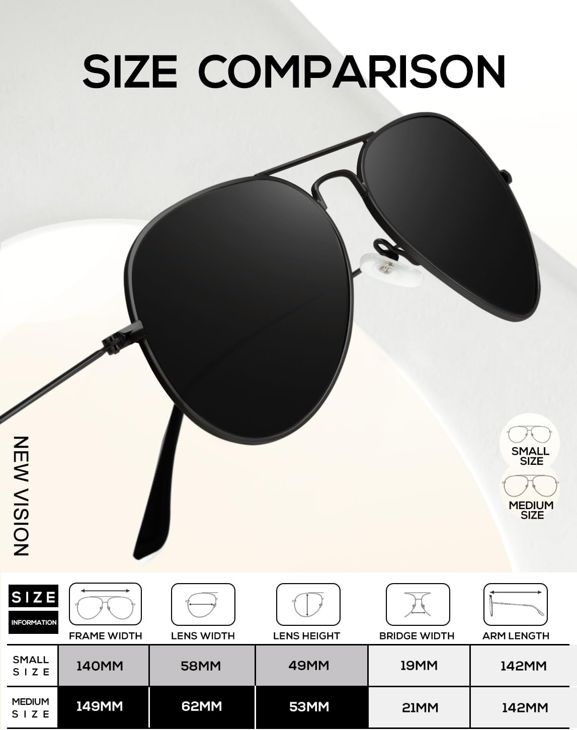 KALIYADI - Clásicos lentes de sol estilo aviador para hombres y muj...