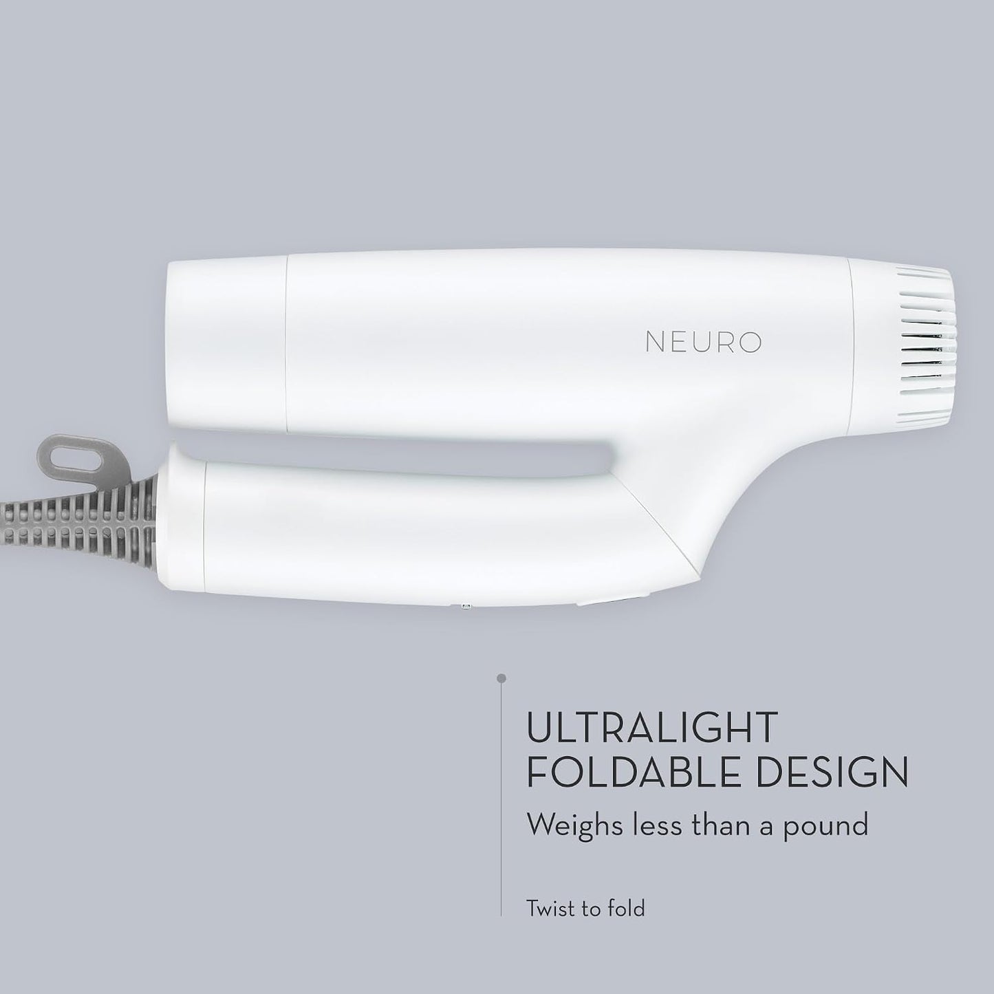 Neuro by Paul Mitchell Dry+ - Secador de pelo profesional plegable...