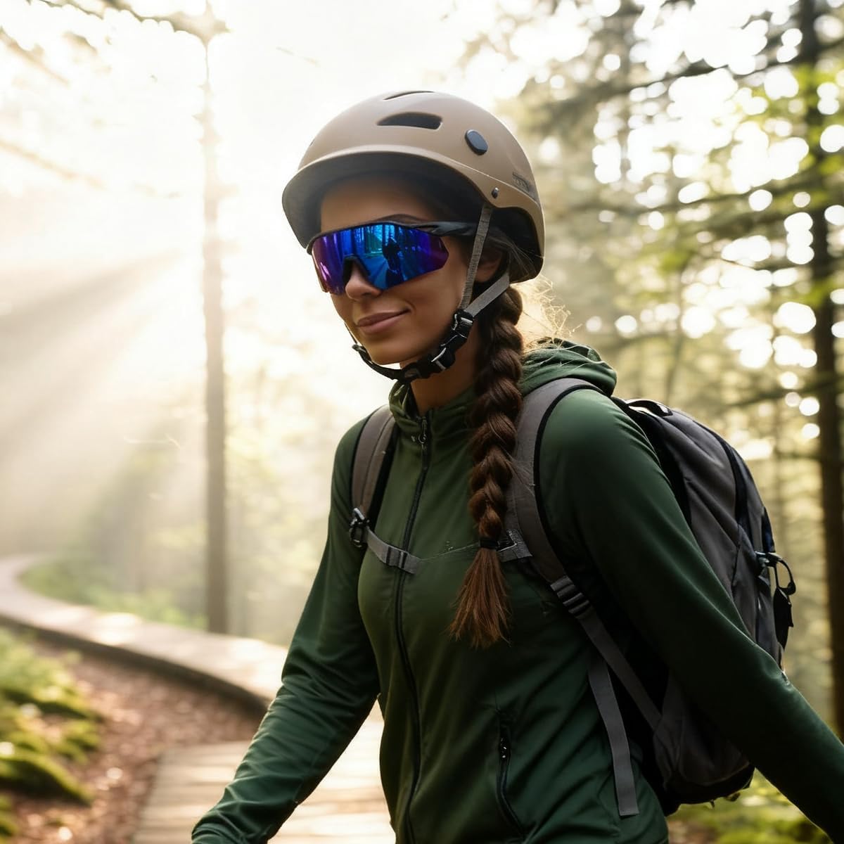 SEKKAF Gafas de sol deportivas polarizadas para hombres y mujeres,...